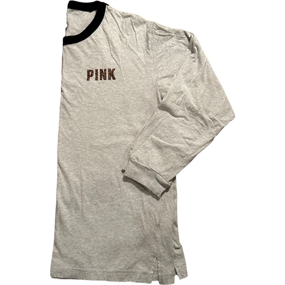 VS PINK cheetah pup long sleeve - Picture 7 of 7